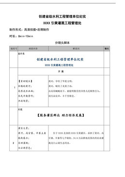 企業宣傳片策劃文案專題模板-企業宣傳片策劃文案